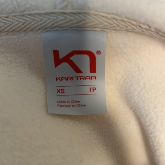 NWOT Kari Traa Rothe L Hood Jacket in Natural White Size XS - Picture 5 of 6